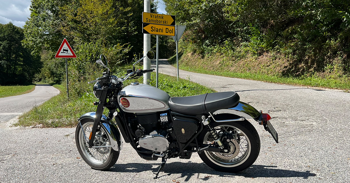 Vozili smo: BSA Gold Star -  Retro elegancija na cestama Samoborskog gorja